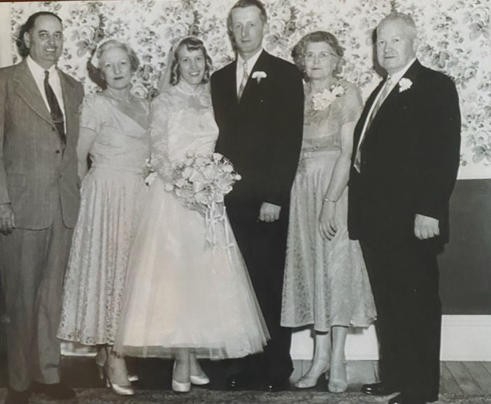 Thomas Flick's stepfather, his mother, Adelaide and Elbert Golder LtoR